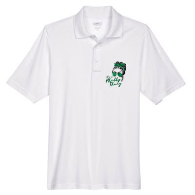 IT'S A PHILLY THING | Its A Philadelphia Thing Girl Bun Men's Origin Performance Pique Polo