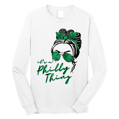 IT'S A PHILLY THING | Its A Philadelphia Thing Girl Bun Long Sleeve Shirt