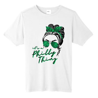 IT'S A PHILLY THING | Its A Philadelphia Thing Girl Bun Tall Fusion ChromaSoft Performance T-Shirt