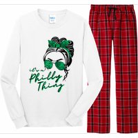 IT'S A PHILLY THING | Its A Philadelphia Thing Girl Bun Long Sleeve Pajama Set