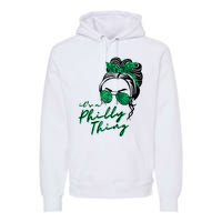 IT'S A PHILLY THING | Its A Philadelphia Thing Girl Bun Premium Hoodie