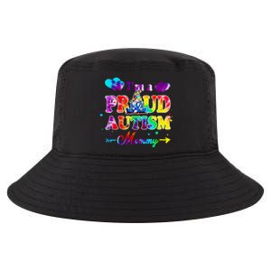 I'm A Proud Autism Mommy Tie Dye Gnome Gift Cool Comfort Performance Bucket Hat