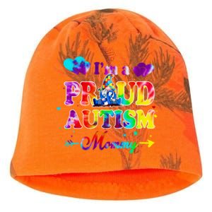 I'm A Proud Autism Mommy Tie Dye Gnome Gift Kati - Camo Knit Beanie