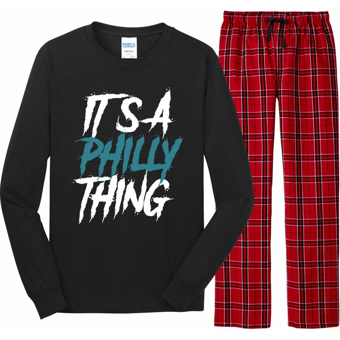 Its A Philly Thing Philadelphia Football Fan Bird Gang Long Sleeve Pajama Set