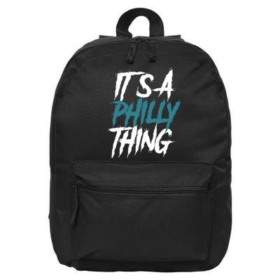 Its A Philly Thing Philadelphia Football Fan Bird Gang 16 in Basic Backpack