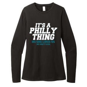 It's A Philly Thing No One Likes Us We Don't Care Football Fan Womens CVC Long Sleeve Shirt