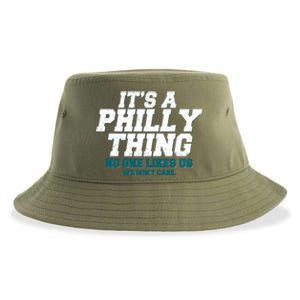 It's A Philly Thing No One Likes Us We Don't Care Football Fan Sustainable Bucket Hat