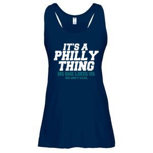 It's A Philly Thing No One Likes Us We Don't Care Football Fan Ladies Essential Flowy Tank