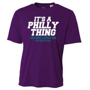 It's A Philly Thing No One Likes Us We Don't Care Football Fan Cooling Performance Crew T-Shirt