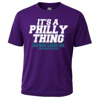 It's A Philly Thing No One Likes Us We Don't Care Football Fan Cooling Performance Crew T-Shirt