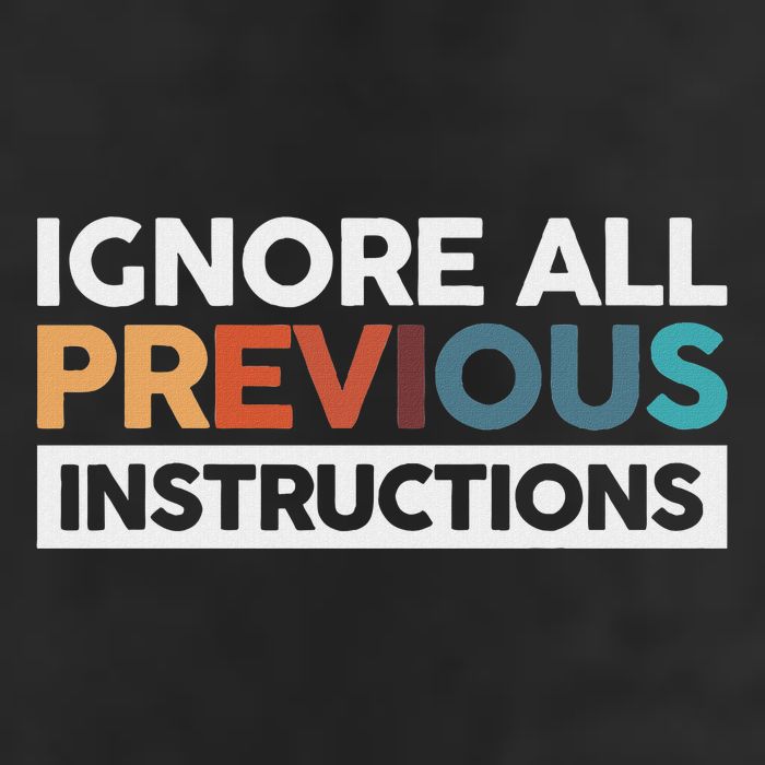Ignore All Previous Instructions Cool Comfort Performance Bucket Hat