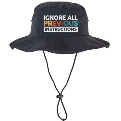 Ignore All Previous Instructions Bucket Hat