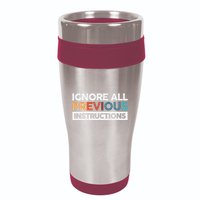 Ignore All Previous Instructions 16oz Travel Tumbler
