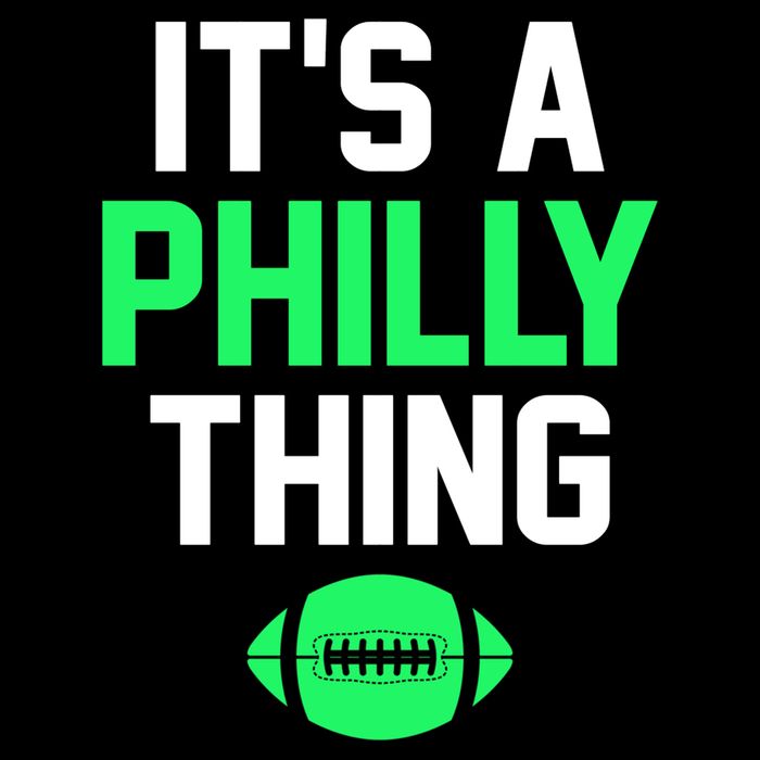 It's A Philly Thing Football Button
