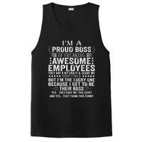 IM A Proud Boss Of Freaking Awesome Employees PosiCharge Competitor Tank