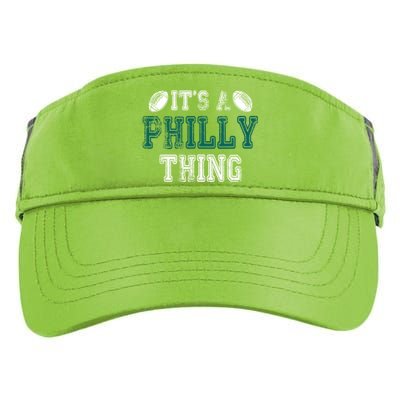 It's A Philly Thing Philadelphia Football Adult Drive Performance Visor