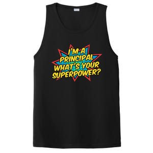 Im A Principal Whats Your Superpower Super School Principal PosiCharge Competitor Tank