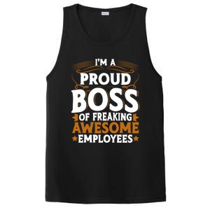 I'm A Proud Boss Of Freaking Awesome Employees Boss Day Gift PosiCharge Competitor Tank