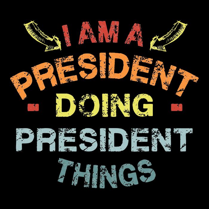 IM A President Doing President Things Cool Funny Christmas Tall Hoodie