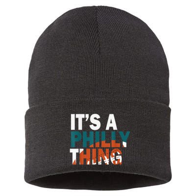 It's A Philly Thing ORIGINAL IT'S A PHILLY THING Its A Philadelphia Thing Fan Sustainable Knit Beanie