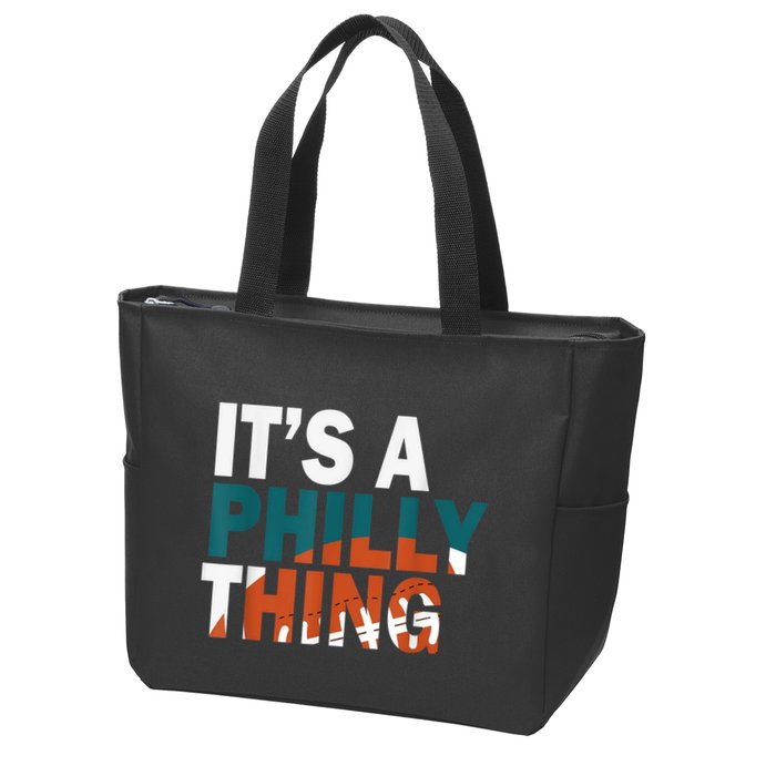 It's A Philly Thing ORIGINAL IT'S A PHILLY THING Its A Philadelphia Thing Fan Zip Tote Bag