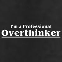 I'm A Professional Overthinker Gift Adult Drive Performance Visor