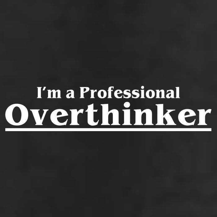 I'm A Professional Overthinker Gift Adult Drive Performance Visor