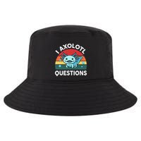 I Axolotl Questions Cute Axolotl Cool Comfort Performance Bucket Hat