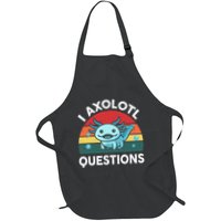 I Axolotl Questions Cute Axolotl Apron