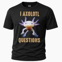 I Axolotl Questions Retro Vintage Performance Shirt