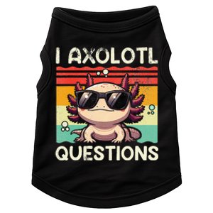 I Axolotl Questions Doggie Tank