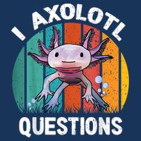 I Axolotl Questions Shirt Youth Kids Retro 90s Funny Axolotl Premium T-Shirt