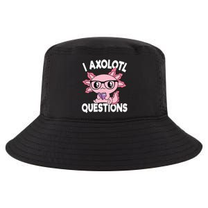 I Axolotl Questions Mexican Salamander Pink Axolotl Cool Comfort Performance Bucket Hat