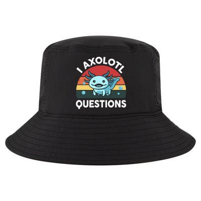 I Axolotl Questions Cool Comfort Performance Bucket Hat