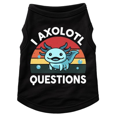 I Axolotl Questions Doggie Tank