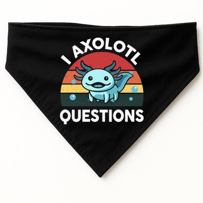 I Axolotl Questions USA-Made Doggie Bandana