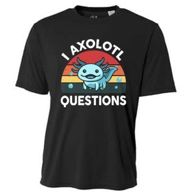 I Axolotl Questions Cooling Performance Crew T-Shirt