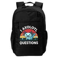I Axolotl Questions Daily Commute Backpack