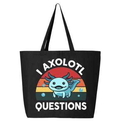 I Axolotl Questions 25L Jumbo Tote