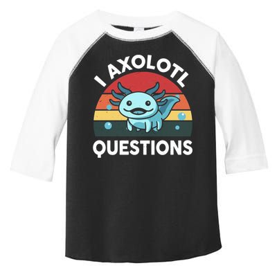 I Axolotl Questions Toddler Fine Jersey T-Shirt