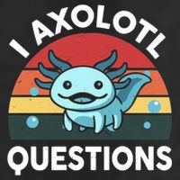 I Axolotl Questions Golf Towel