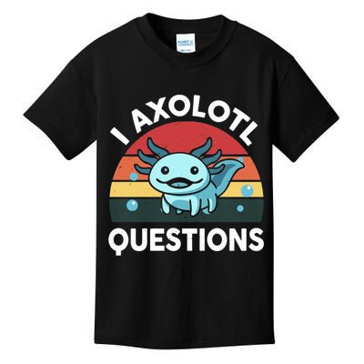 I Axolotl Questions Kids T-Shirt