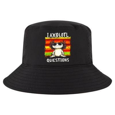 I Axolotl Questions Cool Comfort Performance Bucket Hat