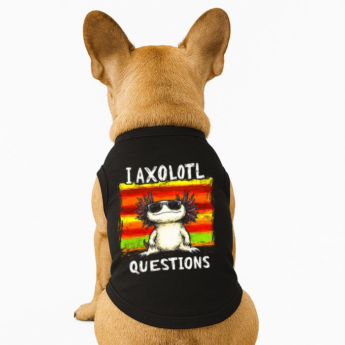 I Axolotl Questions Doggie Tank