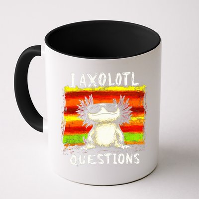 I Axolotl Questions Mug