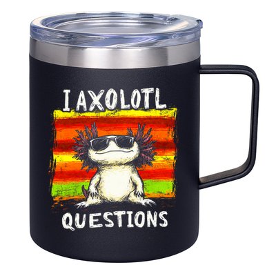 I Axolotl Questions 12oz Stainless Steel Coffee Mug