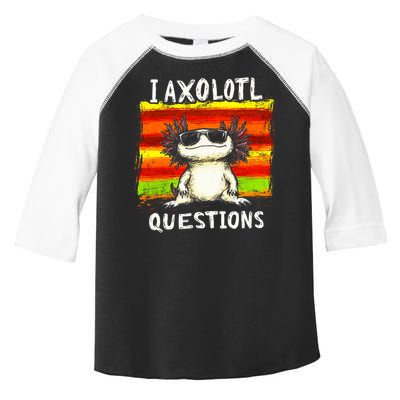 I Axolotl Questions Toddler Fine Jersey T-Shirt