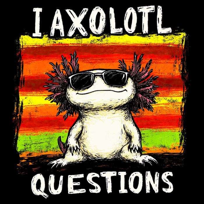 I Axolotl Questions Tank Top