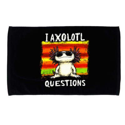 I Axolotl Questions Microfiber Hand Towel
