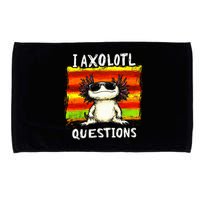 I Axolotl Questions Microfiber Hand Towel